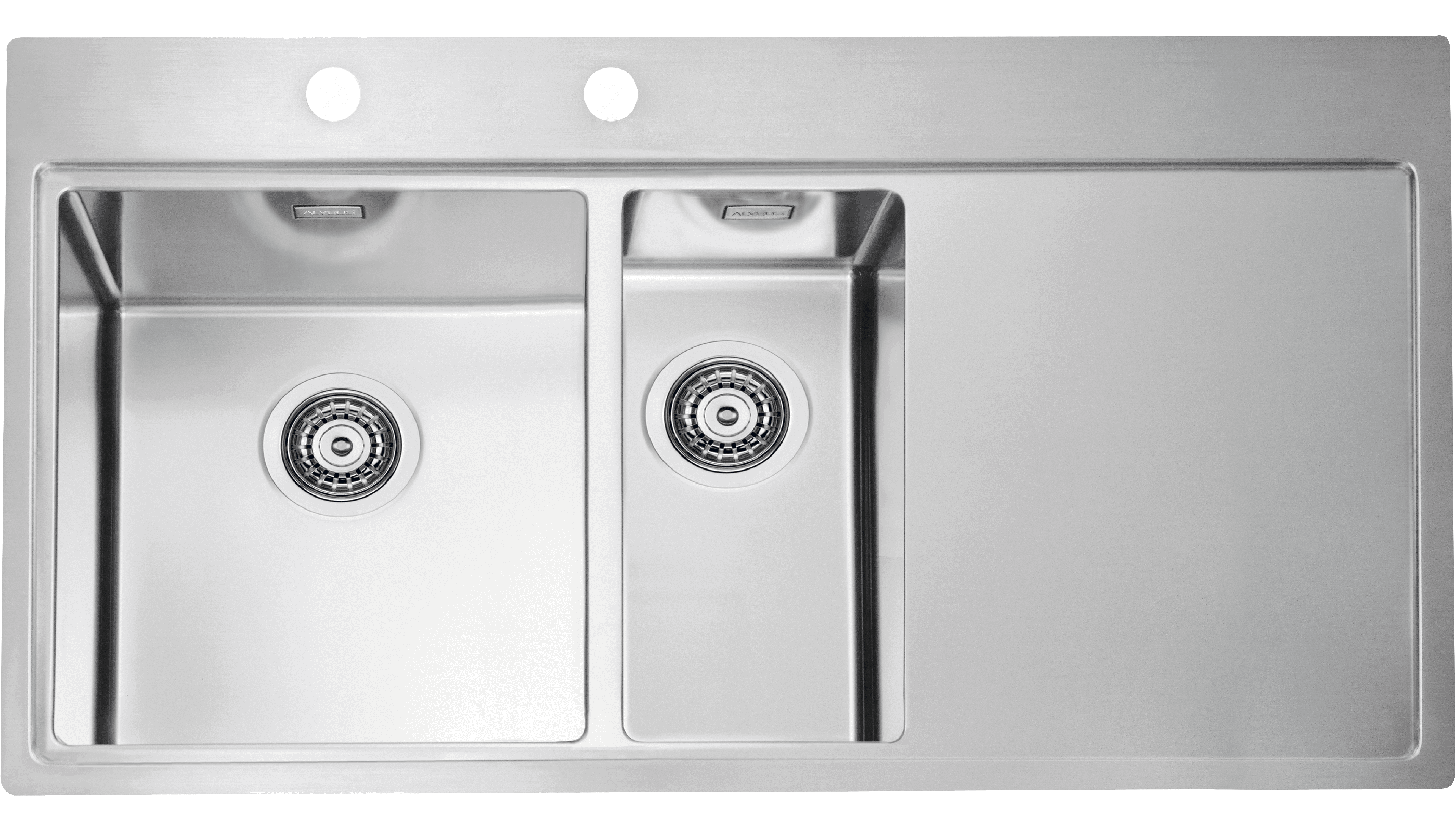 evier à encastrer pure 980 inox hd